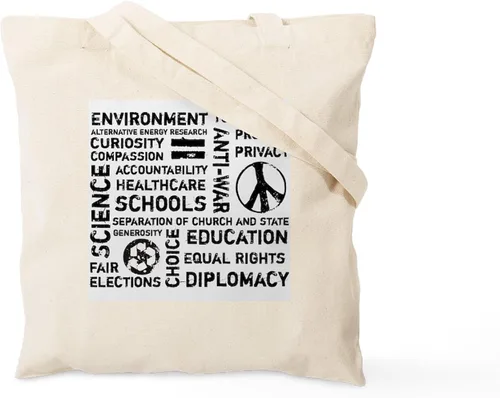 Miniatura 2 de CafePress No Liberal Psychobabble Tote Bag Canvas Tote