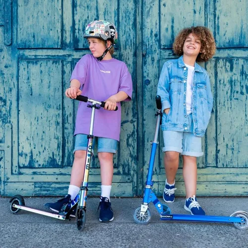 Miniatura 6 de Micro Patinete Sprite plegable LED para niños y adolescentes para mayores de 6 años Niños de hasta 220 libras 2 ruedas Listo para viajar