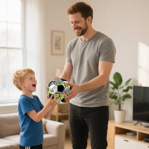 Miniatura 5 de Balón de fútbol personalizado con foto, pelota de fútbol personalizada con nombre, regalos de fútbol para hijo, hija, novio, aficionado al fútbol