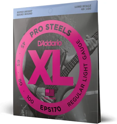 Miniatura 16 de D'Addario XL ProSteels - Cuerdas para bajo - EPS170-6SL - 6 cuerdas - Escala súper larga - Luz regular, 32-130
