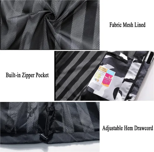 Miniatura 6 de Chaqueta impermeable y rompevientos para hombre ligera y transpirable