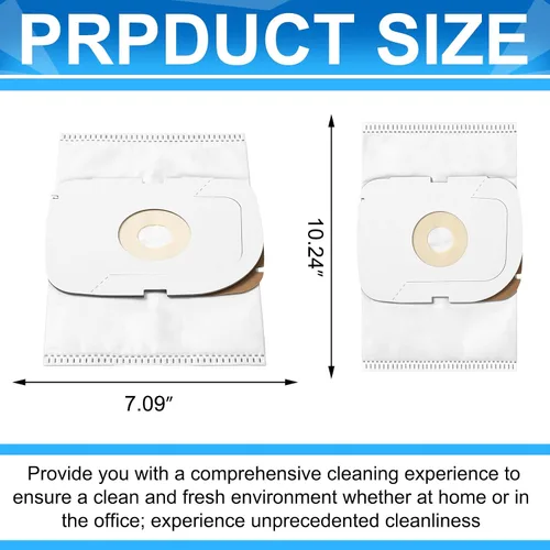 Miniatura 2 de Tondiamo Paquete de 12 bolsas para aspiradora compatibles con Aerus Lux Guardian Platinum Canister Cleaner Style P Bolsas de aspiradora, filtro