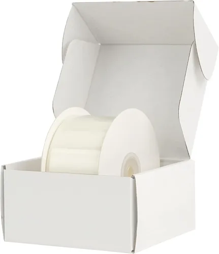 Miniatura 6 de HUIHUANG Cinta Blanca de 2 pulgadas de ancho, Cinta de Satén de Doble Cara Blanco Antiguo para Suministros de Arreglos Florales, Decoración de Boda