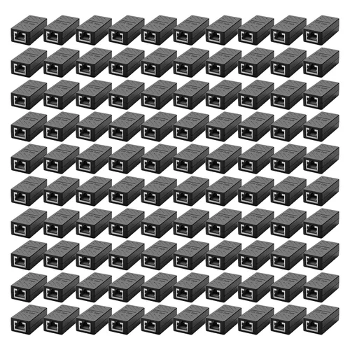 Miniatura 15 de 10 PCS Acopladores RJ45 Impermeables IP68, Acoplador Ethernet de Cobre Puro Blindado, Conector de Cable LAN Impermeable IP68 para Exteriores