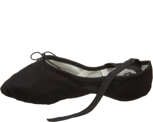 Miniatura 8 de Capezio Zapatillas de ballet Romeo de lona para hombre, Negroblk