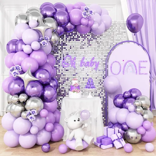 Miniatura 11 de Kit de arco de guirnalda de globos de Halloween, globos de papel de aluminio de fantasma y globo ocular grande con globos negros, naranjas, morados