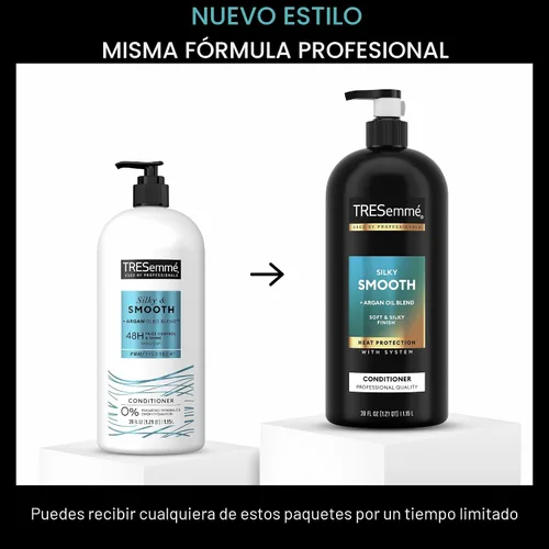 Miniatura 2 de TRESemmé Acondicionador Suave y Sedoso con Bomba, 39 onzas