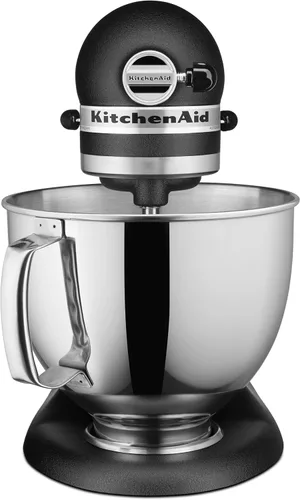 Miniatura 2 de KitchenAid Artisan Series KSM150PS - Mezclador de pie con cabezal inclinable de 5 cuartos de galón con escudo de vertido KSM150PS, hierro fundido