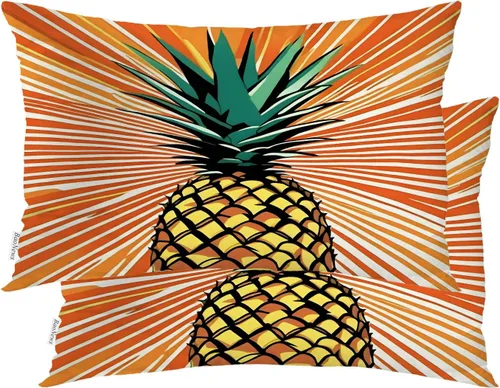 Miniatura 23 de Fundas de almohada con diseño de pinos y pájaros, bayas rojas, hojas de acebo, fondo beige, funda de cojín de mezcla digital, funda de almohada