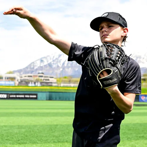Miniatura 8 de Wilson A700 Baseball Gloves + Mitts Right + Left Hand Throw Multiple Styles Negro/Rubio/Blanco