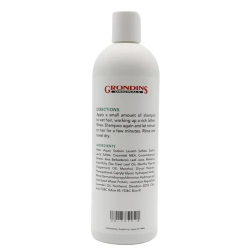 Miniatura 4 de Champú para el tratamiento del cuero cabelludo, árbol de té, menta y lavanda, infundido con aloe vera y queratina, fórmula profesional, 16 oz