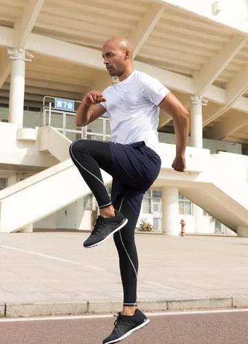 Miniatura 5 de Baleaf Camisetas de correr para hombre, de manga corta, atléticas, de secado rápido
