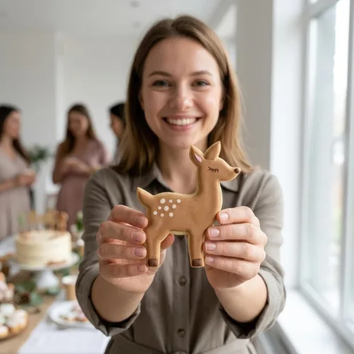 Cortador de galletas de ciervo, 4.25 pulgadas, fabricado en Estados Unidos por Ann Clark
