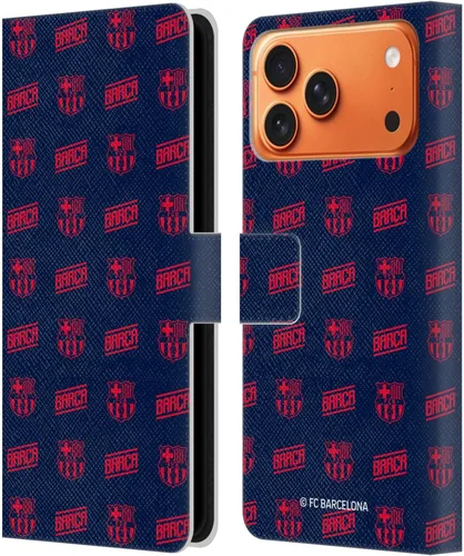 Miniatura 116 de Head Case Designs Funda de piel con licencia oficial del FC Barcelona Barca Crest Graphics para iPhone 11