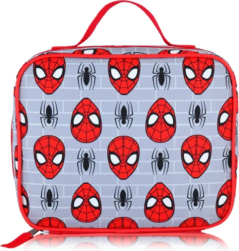 Miniatura 18 de Fast Forward Marvel Avengers - Lonchera para niños, lonchera aislada para niños, niñas, unisex, niños pequeños, lonchera reutilizable negra