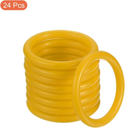 Miniatura 29 de PATIKIL Anillos de lanzamiento de anillo de carnaval aros de plástico para cabina de juego de recuerdo de fiesta al aire libre