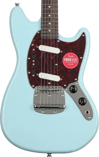 Miniatura 10 de Squier Classic Vibe - Guitarra eléctrica Jaguar de los años 70, con 2 años de garantía, 3 colores Sunburst, diapasón de laurel