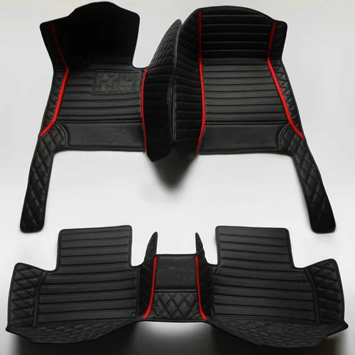 Miniatura 10 de Tapete de automóvil, personalizado para tu modelo personal, tapete de cuero resistente antideslizante impermeable para BMW, Ford, Nissan, Jeep
