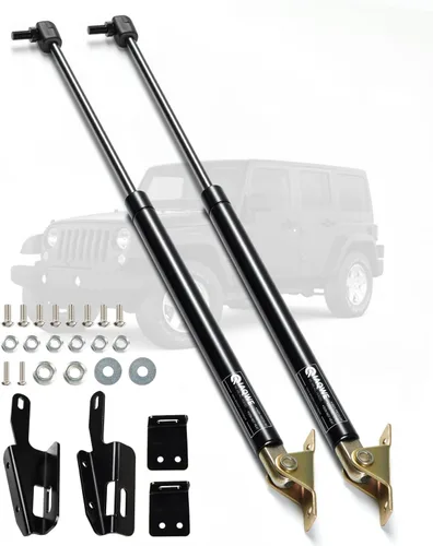 Miniatura 11 de IAQWE Soporte de elevación de capó para Chevrolet Colorado y GMC Canyon 2023 2024 2025, 21-16014 puntales de gas delantero cubierta del motor