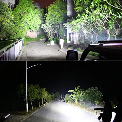 Miniatura 7 de Willpower Barra de luz de trabajo curvada de triple fila, 22 pulgadas, 270 W, luz de conducción, luz antiniebla, iluminación todoterreno, para SUV
