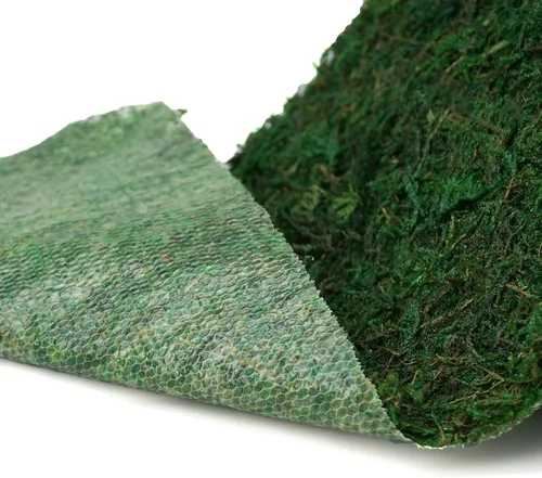 Miniatura 3 de Rollo de musgo verde para hadas, jardines, bodas, otras artes y manualidades (15.3x130cm (6" W x 51" L))
