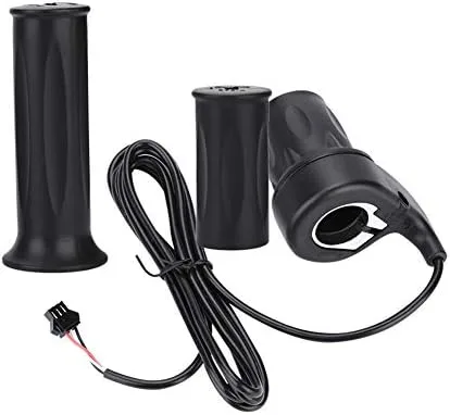 Miniatura 6 de Acelerador de control de velocidad de scooter eléctrico, empuñadura de manillar de 0.886 in con cable de 4.9 ft para bicicletas eléctricas, ajuste