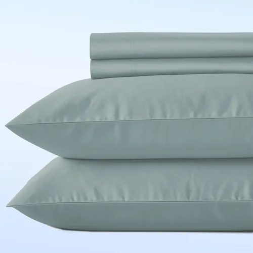 Miniatura 12 de California Design Den Juego de sábanas King de bolsillo profundo, sábanas de lujo de 800 hilos, juego de ropa de cama de satén 100% algodón