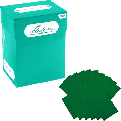 Miniatura 14 de Quiver Time Más de 100 bloques de cartas coleccionables estándar para MTG Deck y otras tarjetas TCG, juego de 5 cajas de cartas Commander con 2 rojo