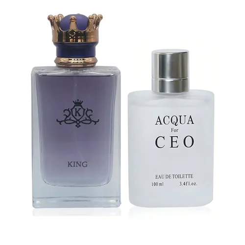 Miniatura 8 de King&1 Billion Lucky Men Colonia Set Eau De Parfum Spray para hombres, notas afrutadas enriquecidas por una fuerte fragancia a base de madera, ideal