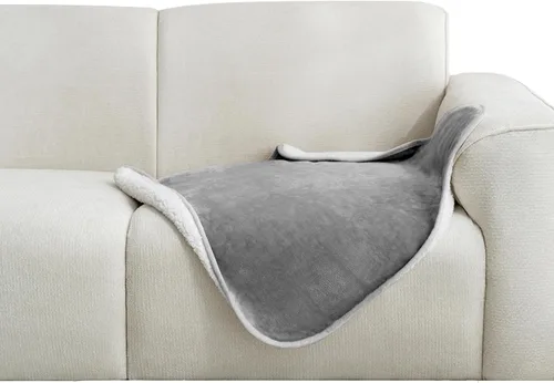 Miniatura 21 de gogobunny Manta de cama impermeable, manta reversible de forro polar Sherpa para perro, cachorro y gato, funda de muebles que protege la cama
