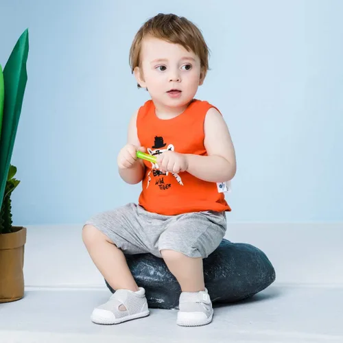 Miniatura 2 de Zapatos de bebé niño niña zapatillas Flyknit antideslizante primeros caminantes 6 9 12 18 24 meses