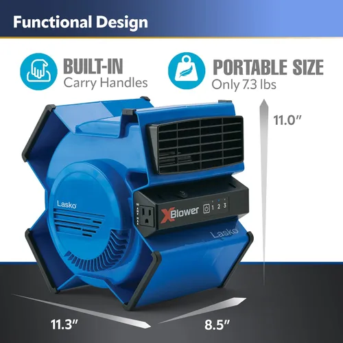 Miniatura 4 de Lasko - Ventilador de alta velocidad para refrescar
