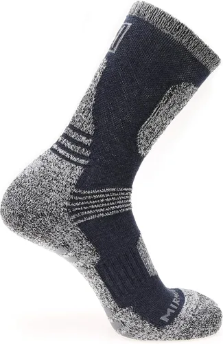 Miniatura 5 de MIRMARU Calcetines de senderismo para hombre, 5 pares de calcetines de senderismo, multirendimiento, que absorbe la humedad, deportes al aire libre