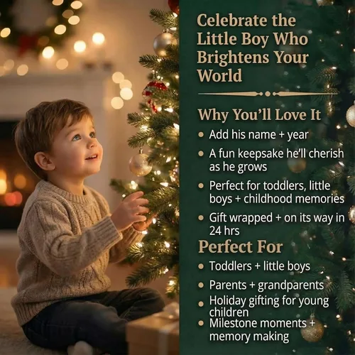 Miniatura 8 de Adorno de dinosaurio verde personalizado 2025 Personalización gratuita las 24 horas Adornos de Navidad para niños grabados con láser para árbol
