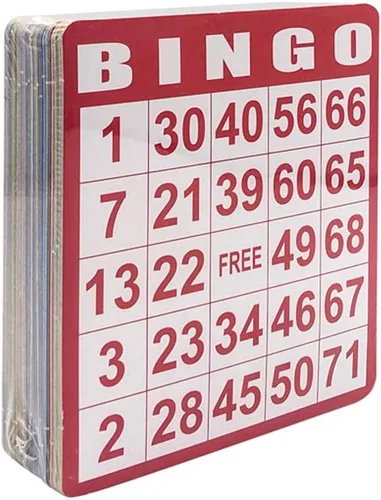 Miniatura 5 de Yuanhe 100 tarjetas de juego de bingo, hojas de papel desechables reutilizables para niños, fiestas, escuela, aula, reuniones familiares
