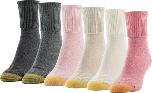 Miniatura 23 de GOLDTOE Calcetines clásicos para mujer, multipares