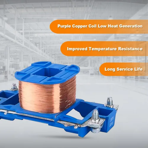Miniatura 5 de ATO Contactor de CA 3 polos 25 amperios 24V 110V 220V bobina para sistemas de accionamiento eléctrico Contactores HVAC Contactores de derivación