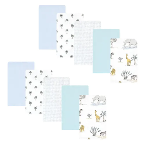 Miniatura 300 de Hudson Baby - Paños unisex de franela de algodón para bebé, bosque, talla única