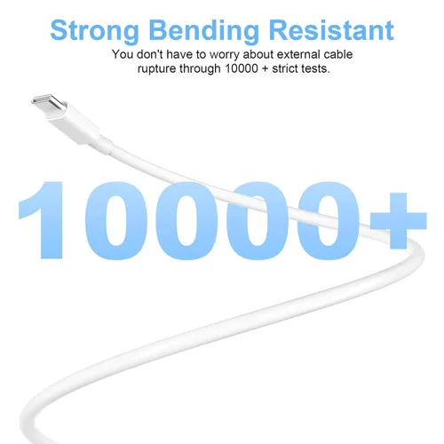 Miniatura 7 de Paquete de 2 cables de carga USB C a USB C de 3 pies y 60 W, cable de carga rápida tipo C a tipo C, para iPhone 16 E/17/Air/15/Pro/Plus/Pro Max