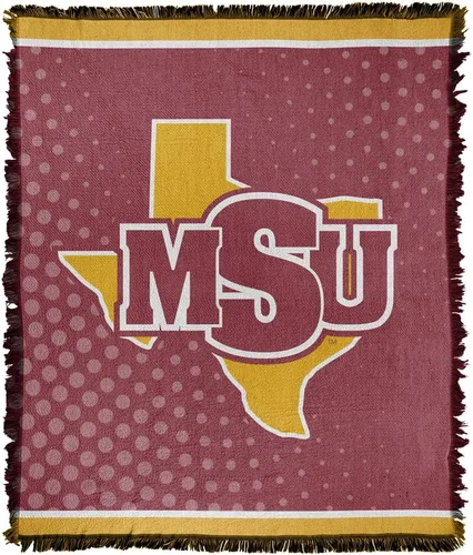 Miniatura 43 de LOGOVISION Manta Abilene Christian University, 50x60 Logo Dots WovenThrow