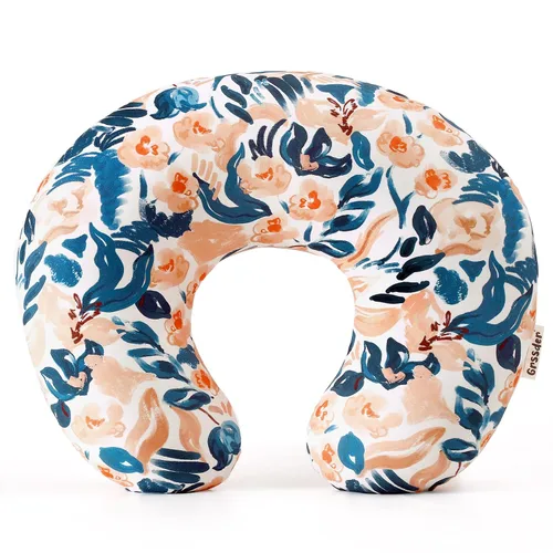 Miniatura 24 de GRSSDER Funda de Almohada de Lactancia Elástica Minky Removible Fundas de Lactancia para Almohadas de Lactancia Materna, Forro Ultra Suave y Cómodo