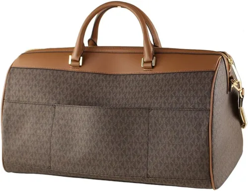 Miniatura 4 de Michael Kors Bolsa de lona extra grande con cremallera superior, Marrón