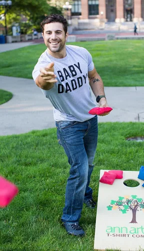 Miniatura 6 de Baby Daddy Divertida camiseta unisex con humor para el Día del Padre