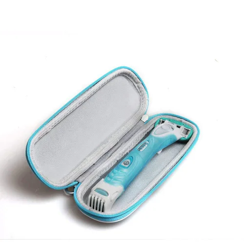 Hermitshell Funda protectora de viaje de EVA dura que lleva azul se adapta a Schick Hydro Silk TrimStyle Hidratante Razor Mujeres Bikini Trimmer