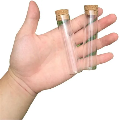 Miniatura 3 de Mini botellas de 0.7 fl oz y 0.866 x 3.543 in, tubo de ensayo de vidrio, almacenamiento para azafrán, arena dulce, líquida, regalo de alimentos