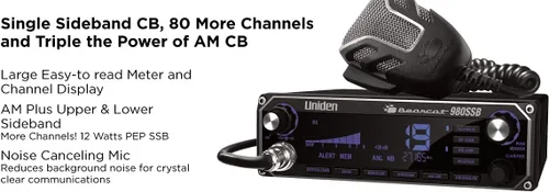 Miniatura 4 de Uniden Bearcat 980 - Altavoz de comunicaciones externas Bearcat de 40 canales SSB CB y Uniden (BC20) Bearcat de 20 vatios
