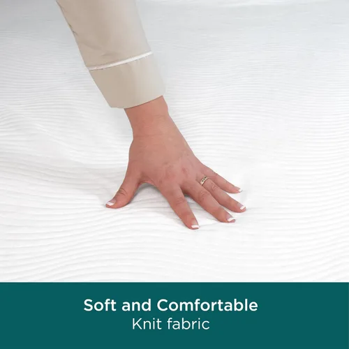Miniatura 5 de AllerEase CleanBoost - Protector de colchón de punto de felpa, impermeable, barrera de partículas, equilibrio de temperatura, felpa suave, cómodo