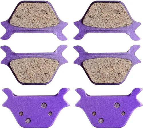 Miniatura 3 de SCITOO Pastillas de freno FA200 para pastillas de freno traseras Dyna 1992-1999 de fibra de carbono