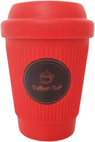 Miniatura 27 de Taza de café sellada con paja de trigo, taza de plástico portátil creativa, taza de alimentos de alto valor que acompaña a beber 16.9 fl oz/17 oz