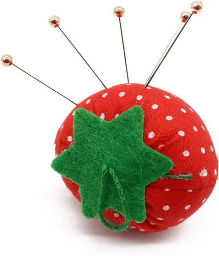 Miniatura 2 de 3 piezas de fresas en forma de aguja cojín DIY herramienta artesanal para coser punto de cruz hogar aguja de coser alfiler cojín almohada alfiler